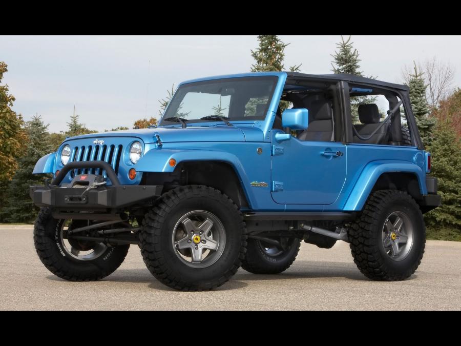  Jeep Wrangler All Access Concept 2007 года  (фото 5 из 9)